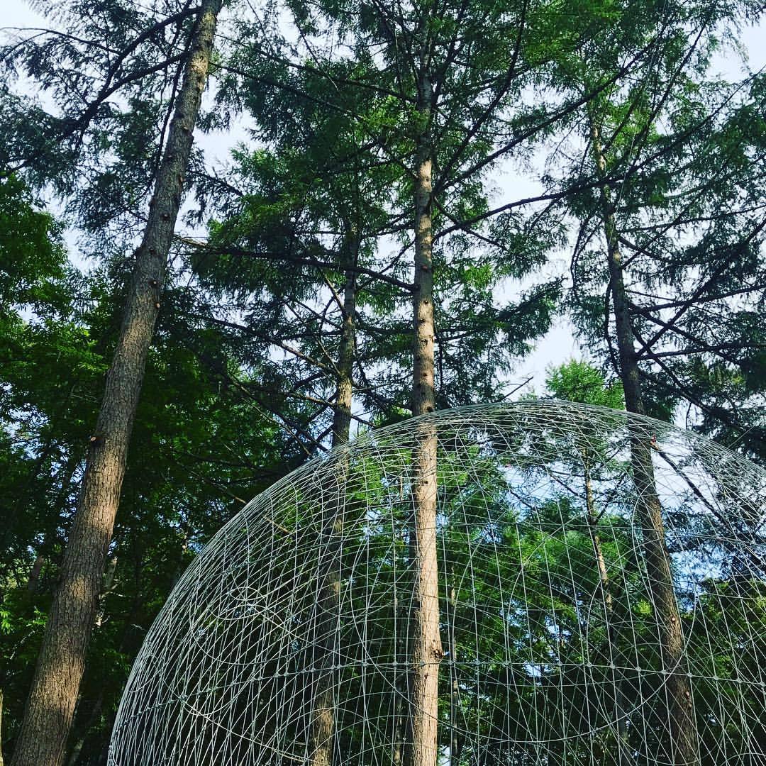 CFRP-Spherical Canopy | 蓼科のあそびば